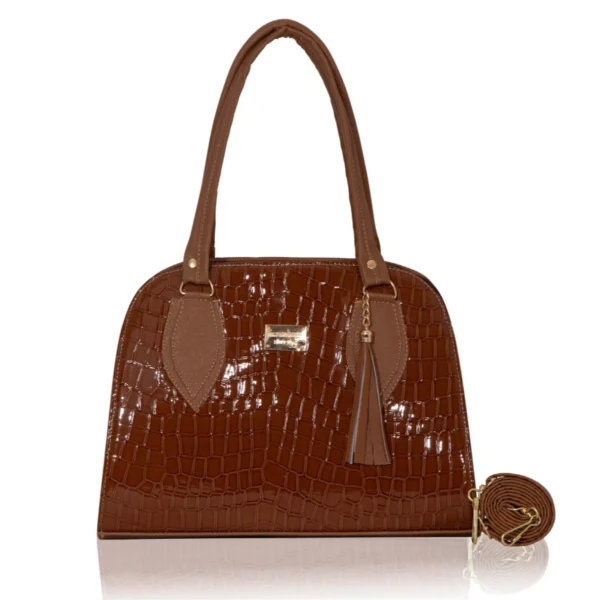 Bolsa Aurora Camel/Croco