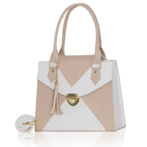 Bolsa Amanda Blanco/Beige