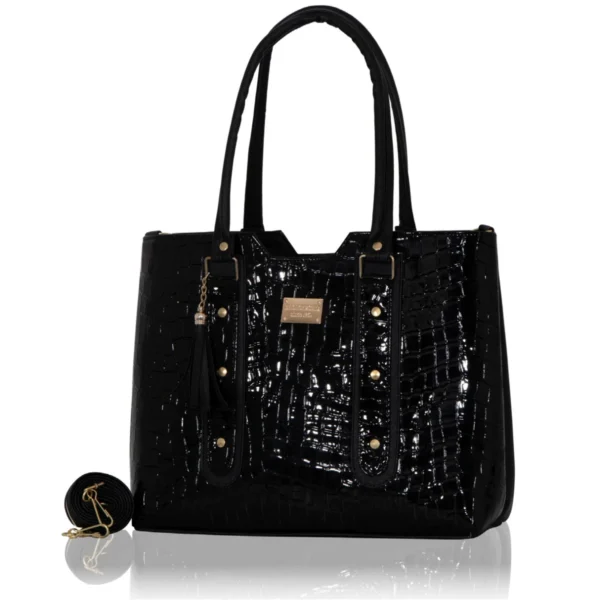 Bolsa Akemy Negro/Croco
