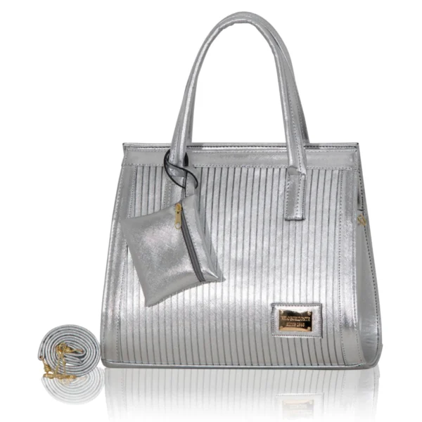 Bolsa Barbara Plata