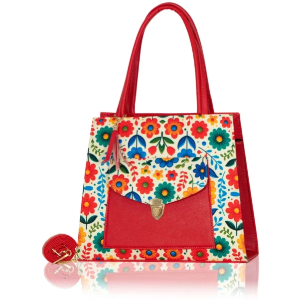 Bolsa Casia Rojo