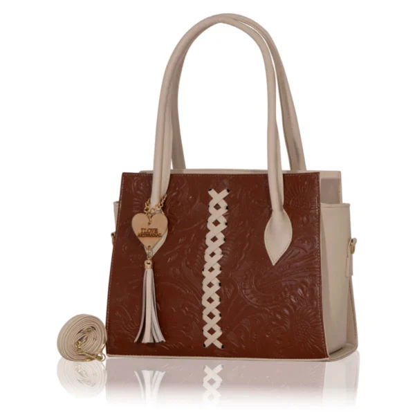 Bolsa Daniela Beige/Cogñac