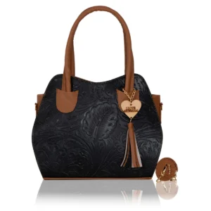 Bolsa Deysi Negro/Camel