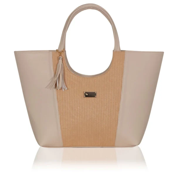 Bolsa Esmeralda Beige