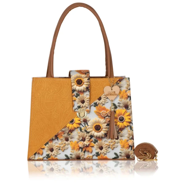 Bolsa Cataleya Mostaza
