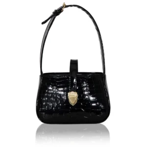 7074 Mariconera Lavanda Negro