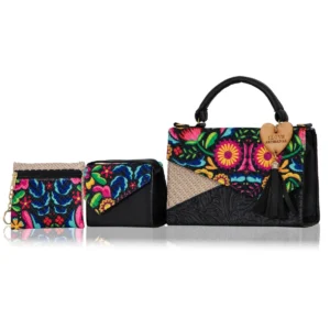 Set Crossbody Penelope Negro