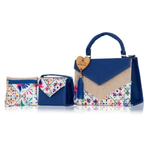 Set Crossbody Romelia Azul