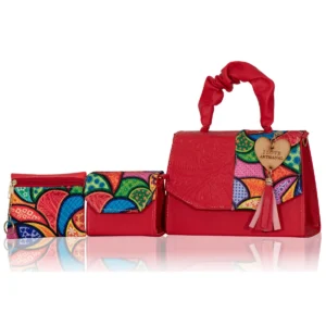 Set Crossbody Rea Rojo
