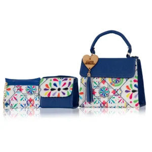 7292 Set Crossbody Roberta Azul